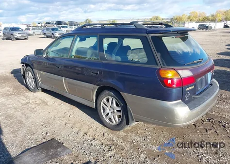 2003 Subaru Outback z USA, uszkodzony, nr VIN 4S3BH675437603695